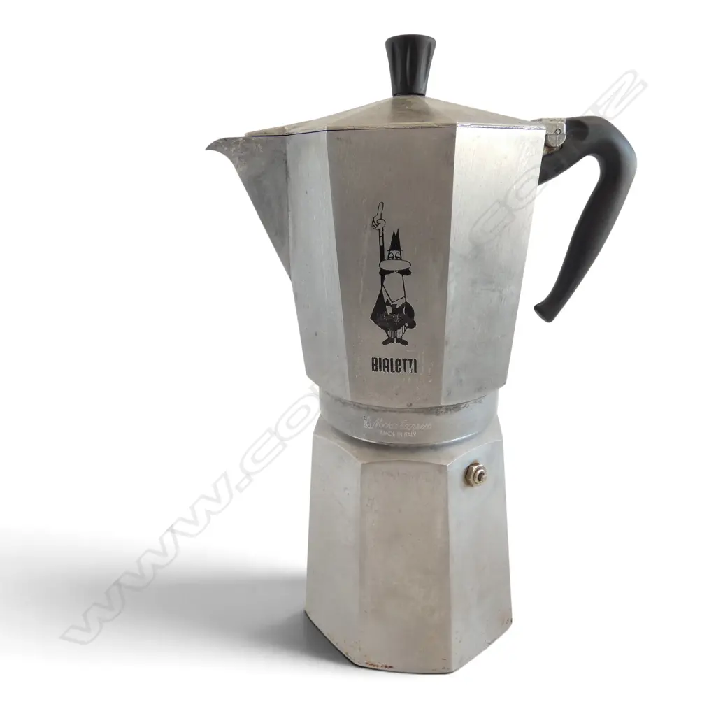LG 18 CUP BIALETTI MOKA EXPRESS COFFEE MAKER COMPLETE ITALY, H.320MM Image 1++