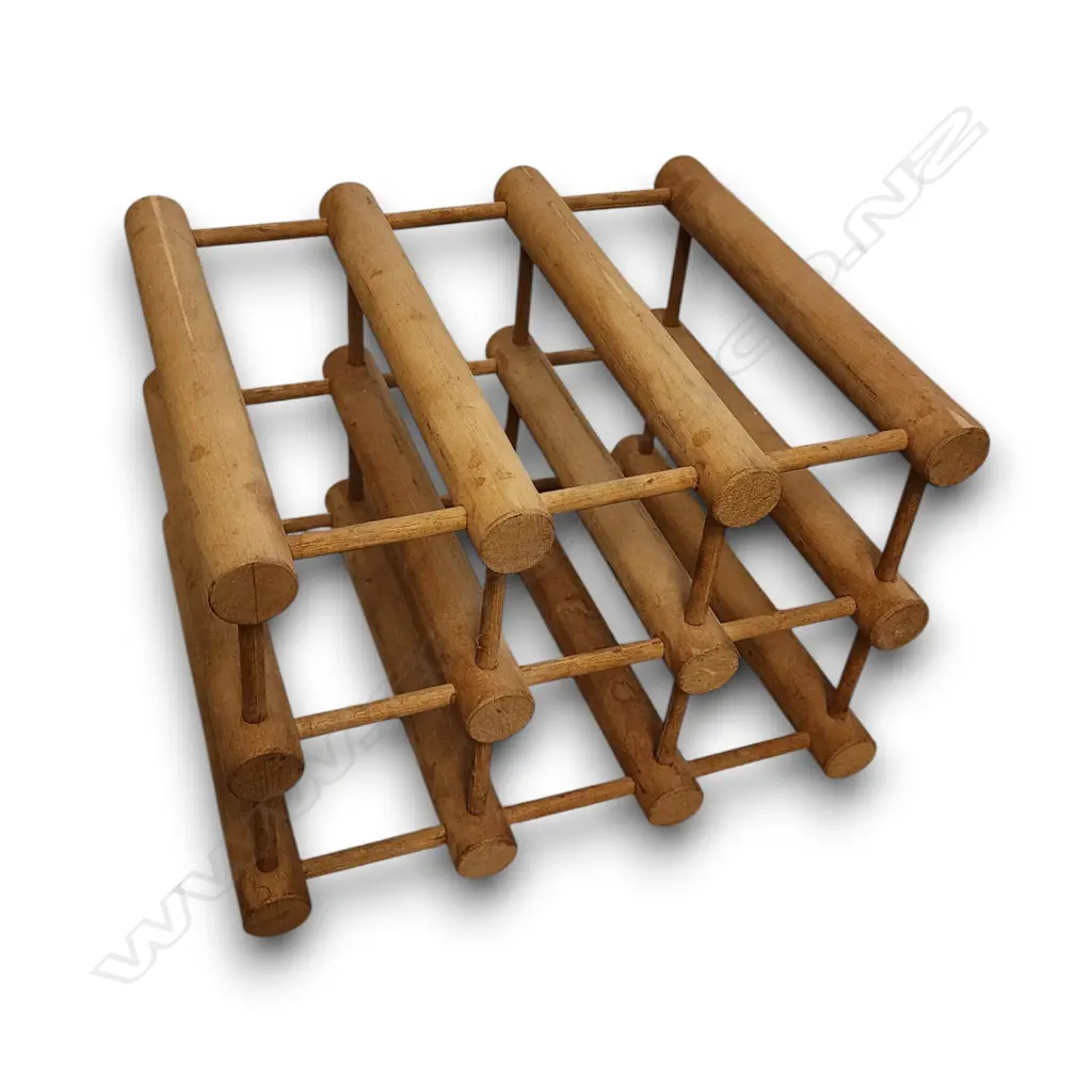 WOODEN WINE RACK 9 BOTTLES 330 x 240 mm Image 1++