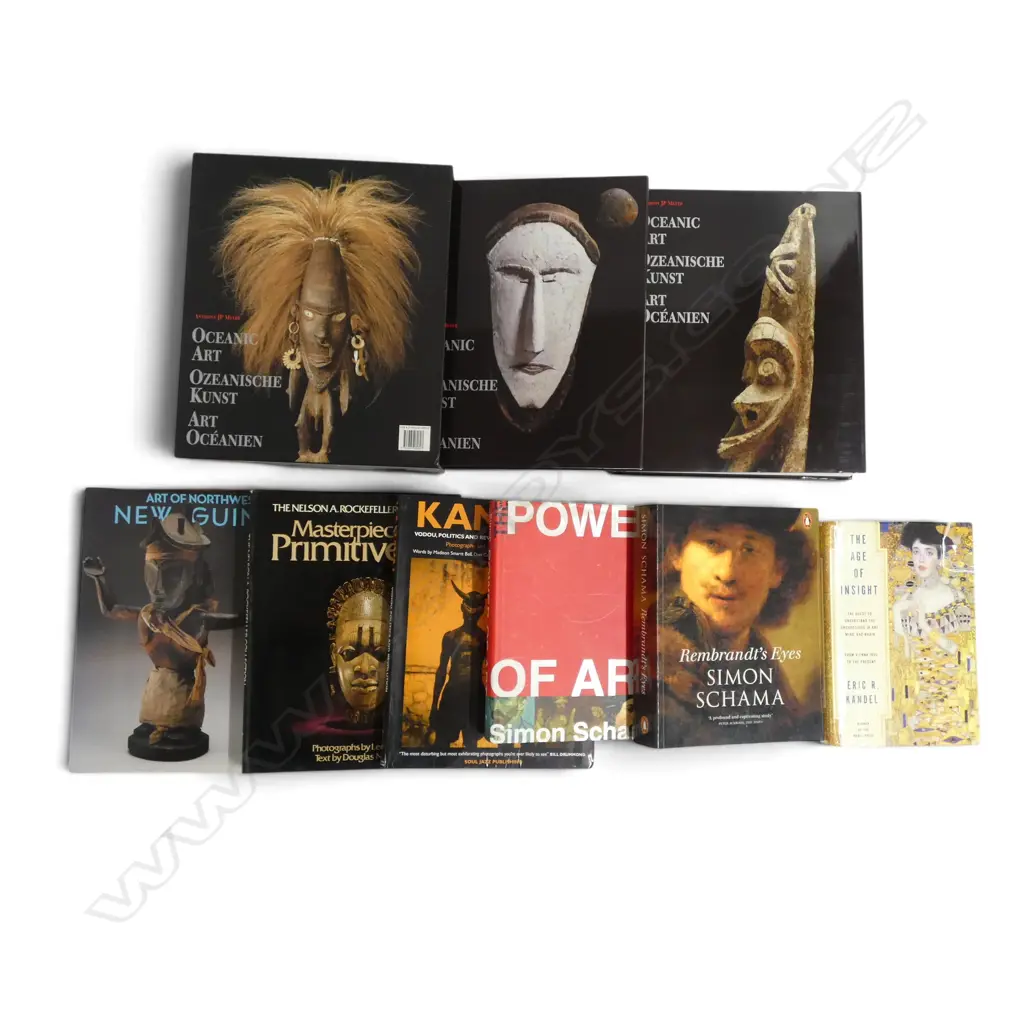 7 ART BOOKS INCL. ANTHONY JP MEYER 'OCEANIC ART' Image 1++