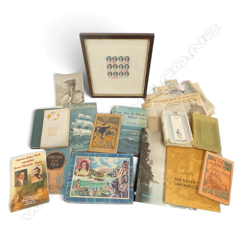 ASST. CAPTAIN COOK BOOKS ETC Image 1++