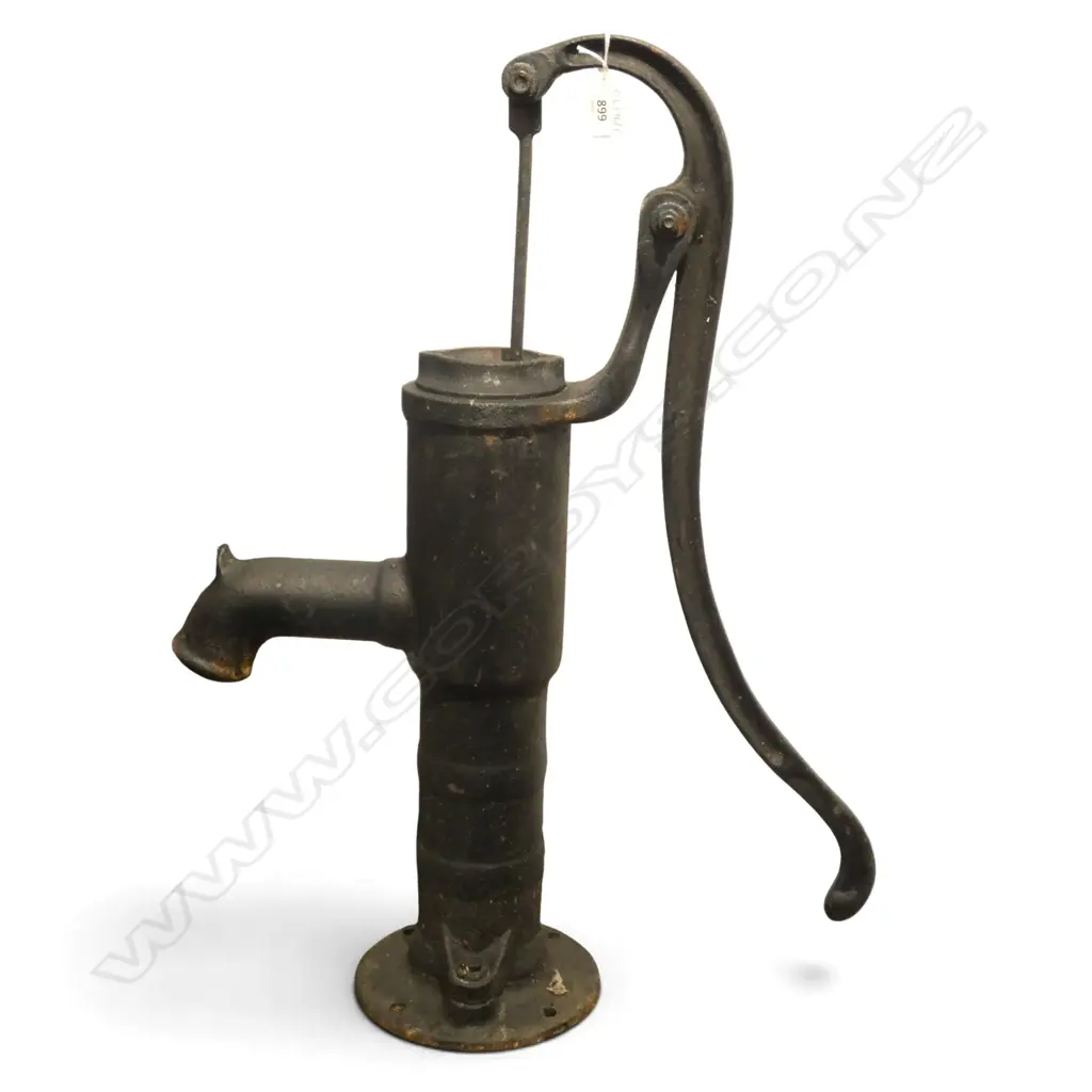 VINTAGE CAST IRON MANUAL WATER PUMP H.650mm Image 1++