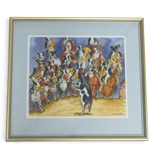 JEANNETTE WALKER 'SYMPHONY' WC 340x410mm