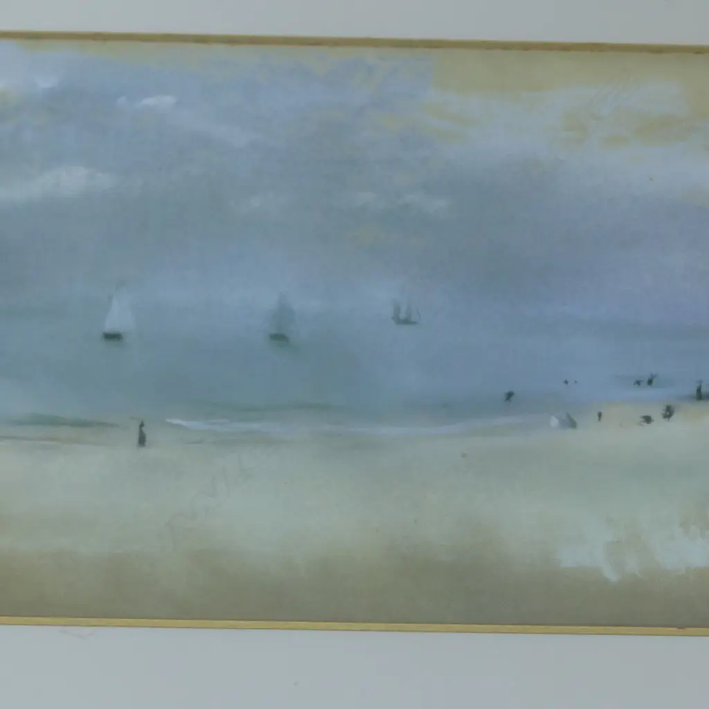 DEGAS PRINT 'AU BORD DE LA MER' 430x640mm Image 1++