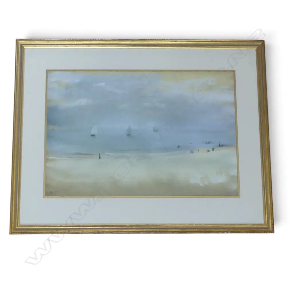 DEGAS PRINT 'AU BORD DE LA MER' 430x640mm Image 1++