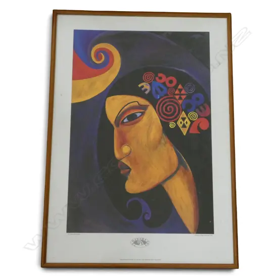 ROBYN KAHUKIWA 1990 TE MANAWA ORA POSTER 590x415mm