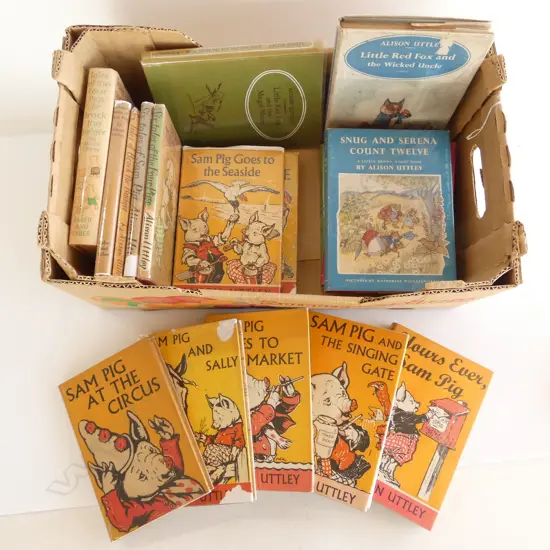 VINTAGE CHILDREN'S BOOKS by AUTHOR ALISON UTTLEY