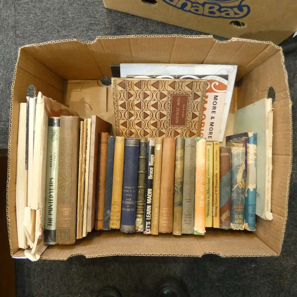 ASST. VINTAGE BOOKS; MAORI INTEREST Image 1++