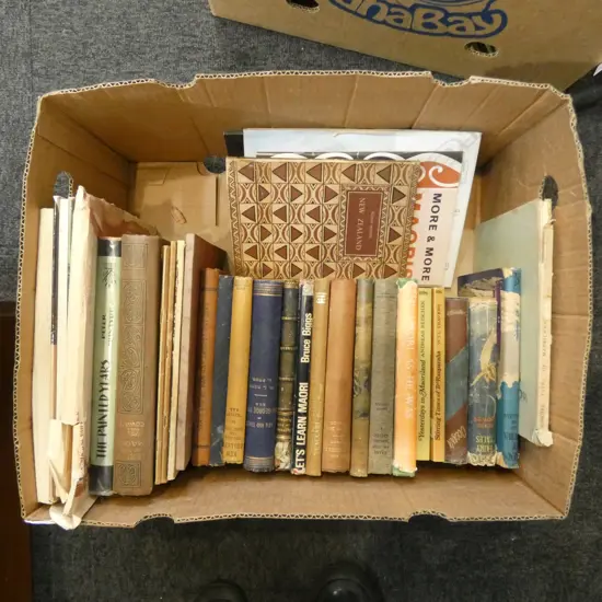 ASST. VINTAGE BOOKS; MAORI INTEREST