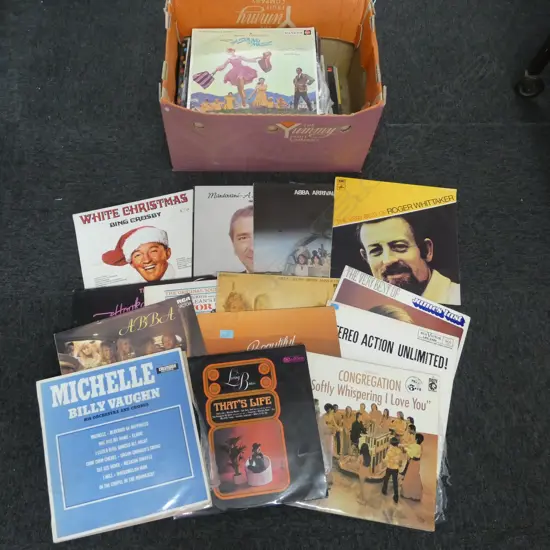 BOX OF ASST. LPs 