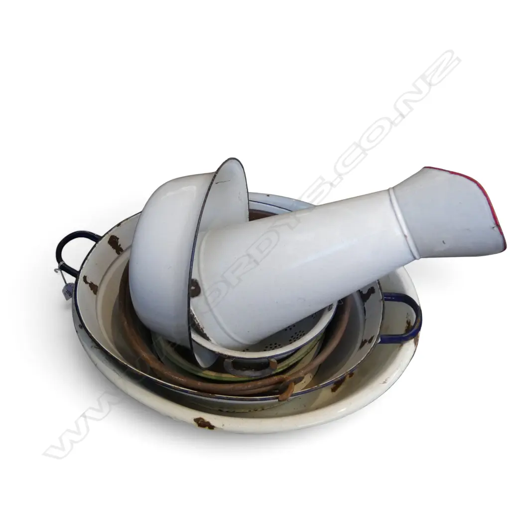 ENAMEL BASINS W.620mm + JUG H.410mm Image 1++