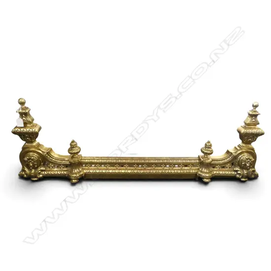 ANTIQUE BRASS METAL FENDER W.1400 / 920mm