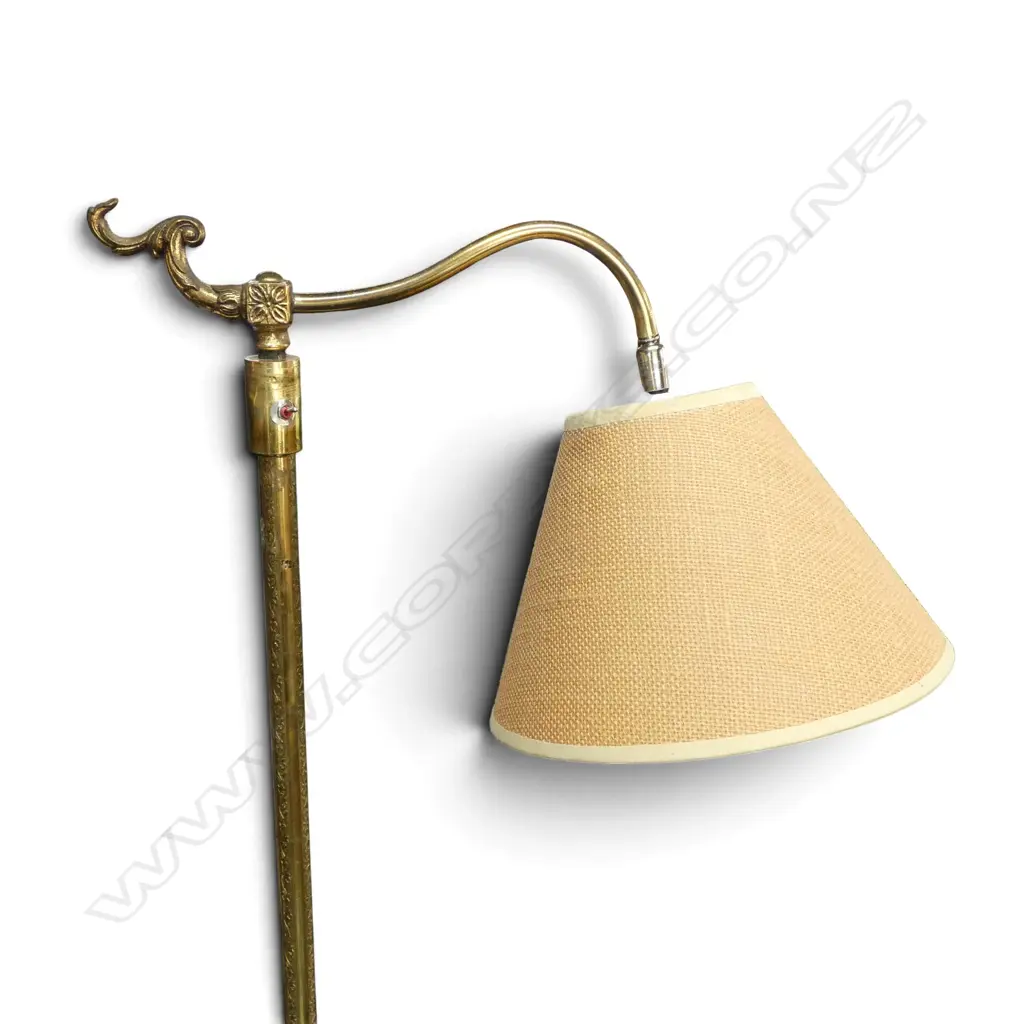 GILT METAL STANDARD LAMP H.1390mm Image 1++