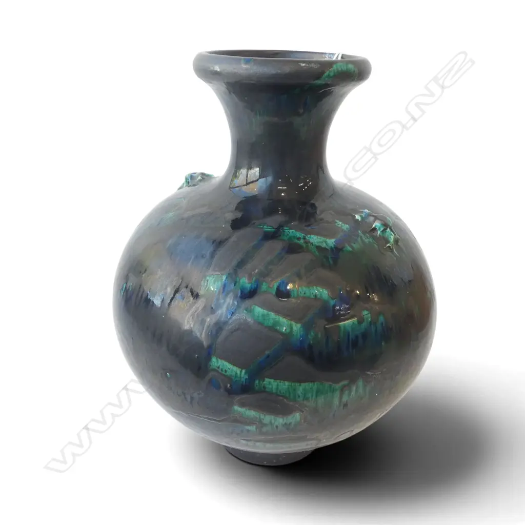GLAZED POTTERY VASE H.360mm Image 1++