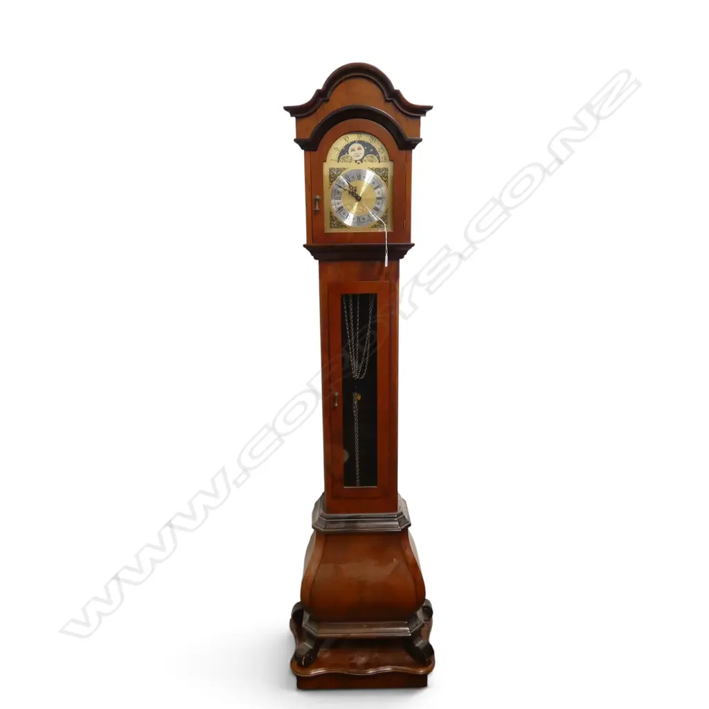 LONGCASE CLOCK w. weights & pendulum H.1940mm Image 1++