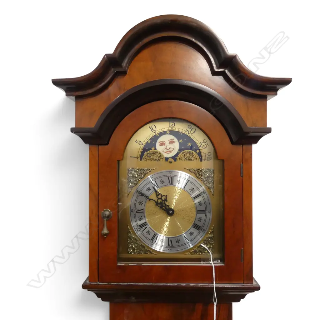 LONGCASE CLOCK w. weights & pendulum H.1940mm Image 1++
