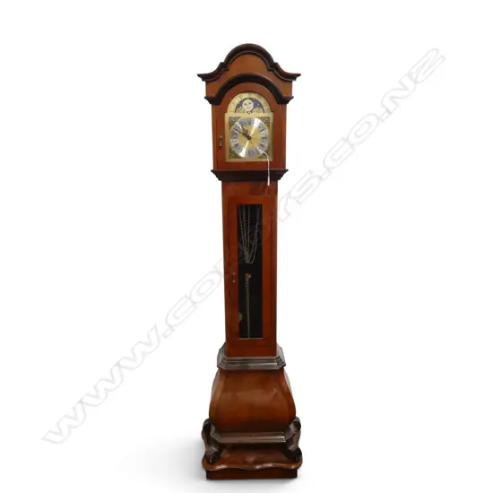 LONGCASE CLOCK w. weights & pendulum H.1940mm