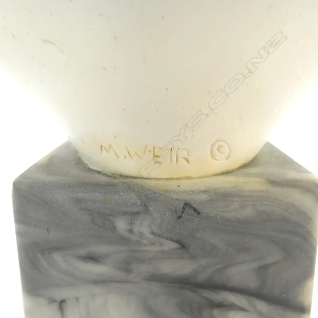 COMPOSITE BUST OF SHAKESPEARE BY MICHAEL WEIR H.210mm Image 1++