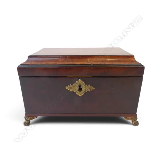 ANTIQUE TEA CADDY faults W.255mm