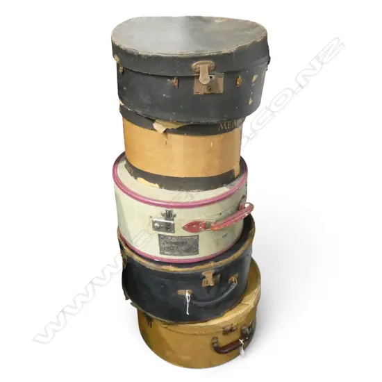 5 HAT BOXES AF