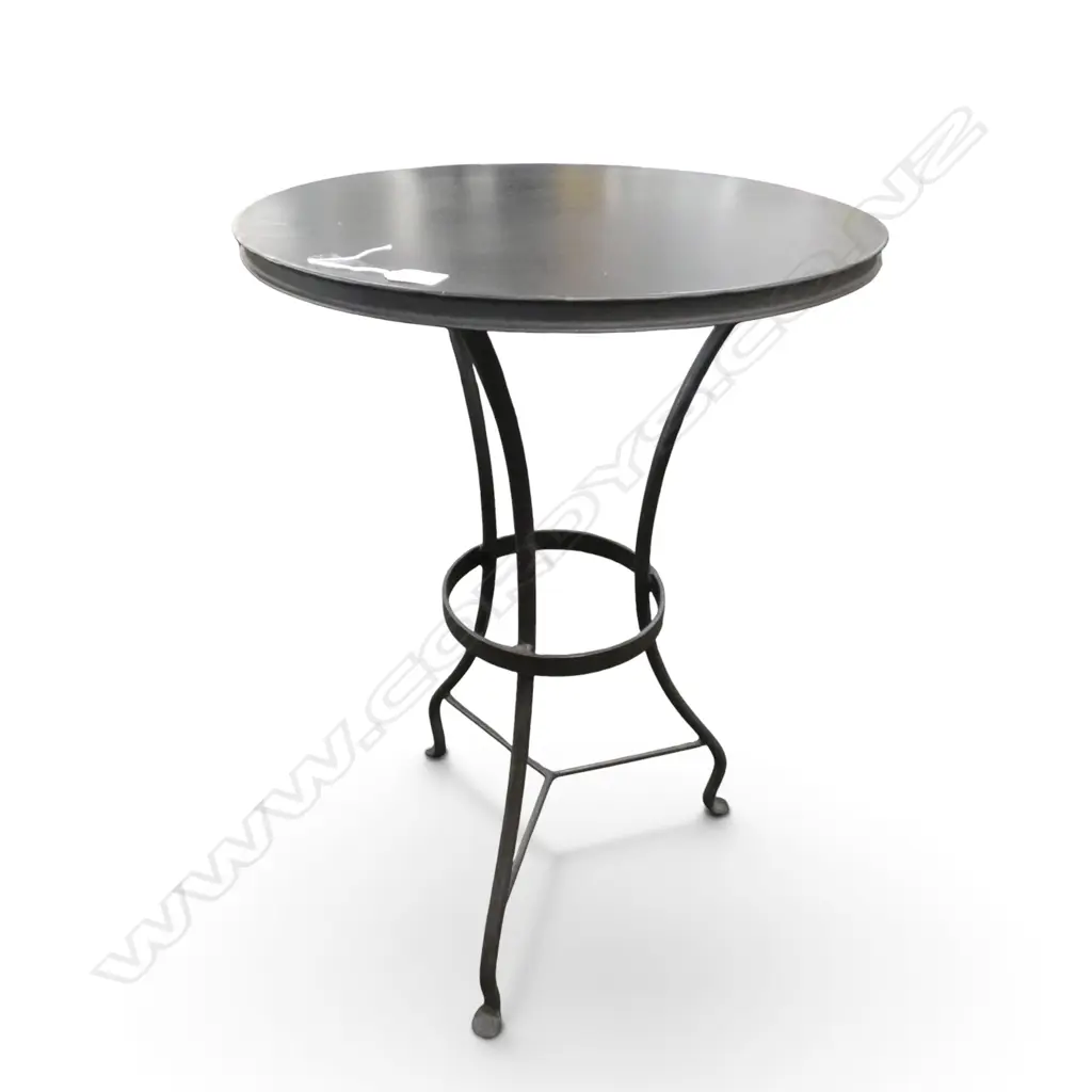 METAL CIRCULAR SIDE TABLE H.750 Dia.500mm Image 1++