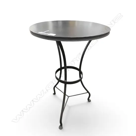 METAL CIRCULAR SIDE TABLE H.750 Dia.500mm