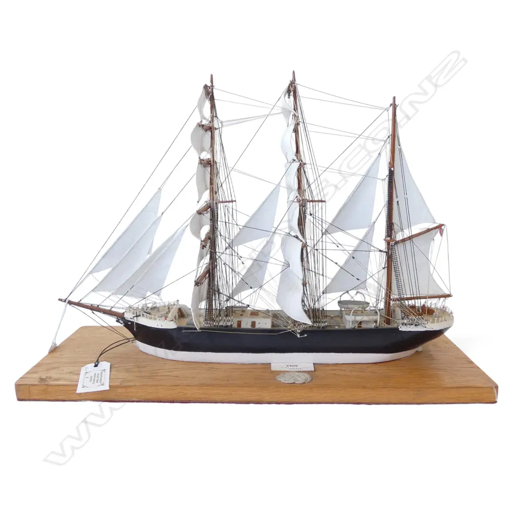 SCRATCH BUILT SAIL BOAT 'ORION' L.585mm Image 1++
