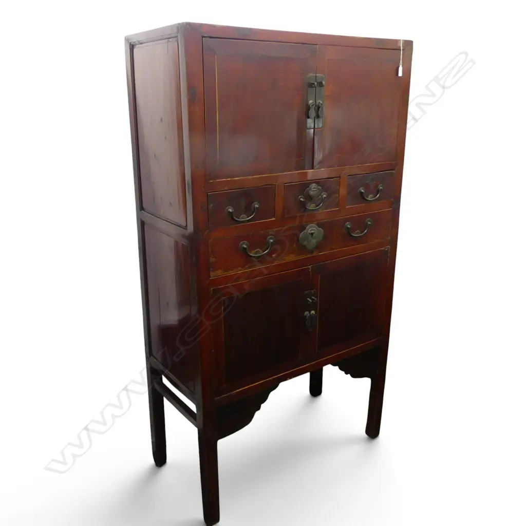 ORIENTAL LACQUER CABINET faults 940x465x1720mm Image 1++