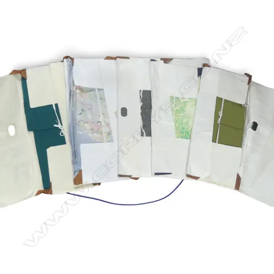 5 SILK OR WOOL KIMONO IN WRAPPERS
