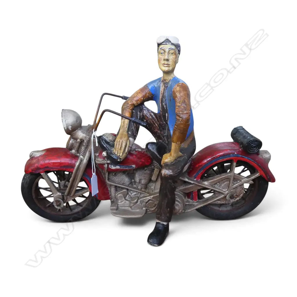 MOTORCYCLE FIGURINE L.480mm Image 1++