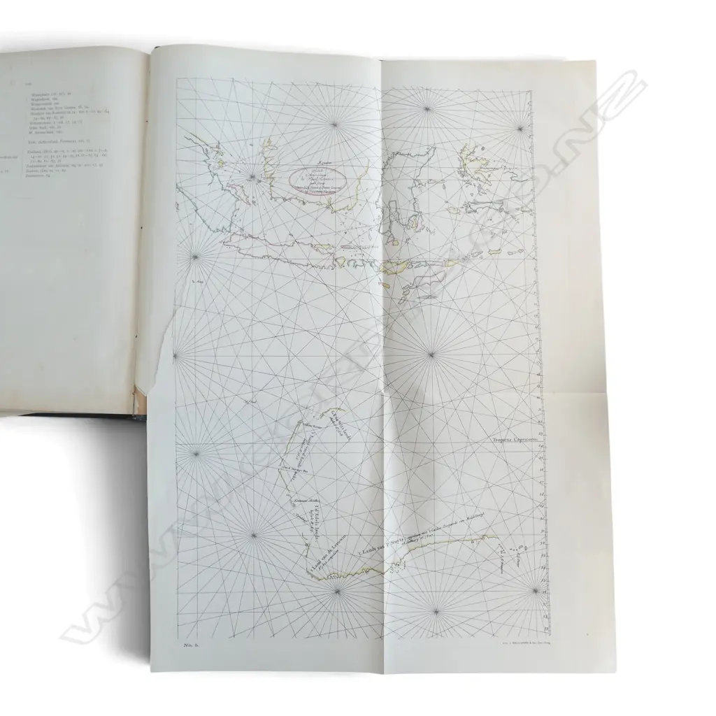 THE PART BORNE BY THE DUTCH IN THE DISCOVERY OF AUSTRALIA , PUB. 1899 IN DUTCH AND ENGLISH w. FOLDING MAP Image 1++