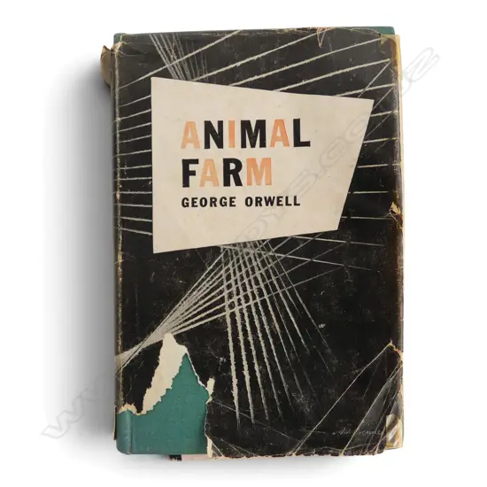 FIRST EDITION GEORGE ORWELL ANIMAL FARM, HARCOURT, BRACE & COMPANY NEW YORK 1946