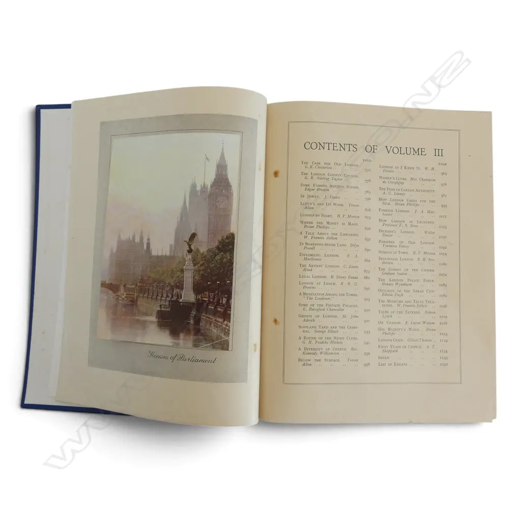 WONDERFUL LONDON Vols. I & III Image 1++