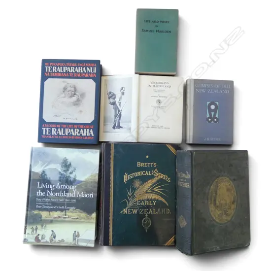 7 BOOKS; MAORI INTEREST