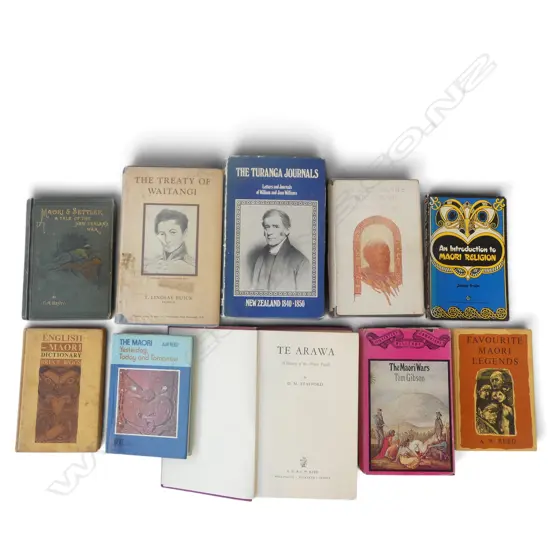 10 BOOKS; MAORI INTEREST