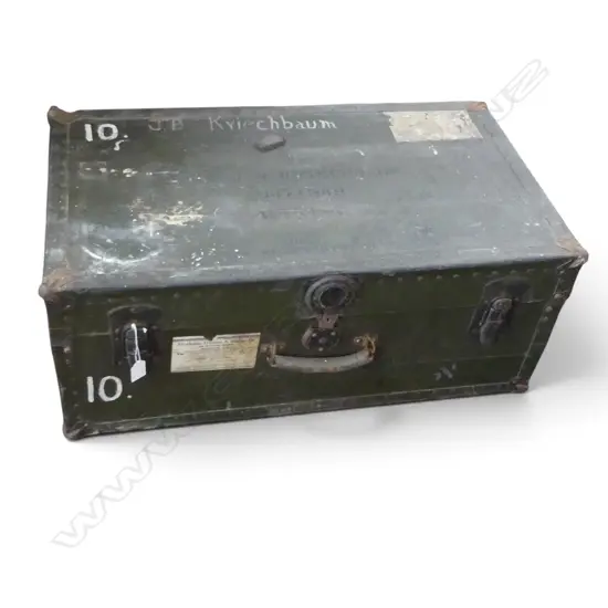 GREEN PAINTED TRUNK W.785mm