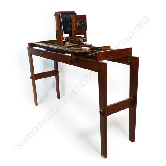 An uncommon early 20thC photographic enlarger,