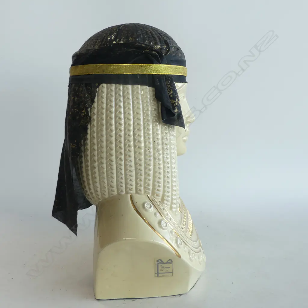 EGYPTIAN CERAMIC BUST H.470mm Image 1++