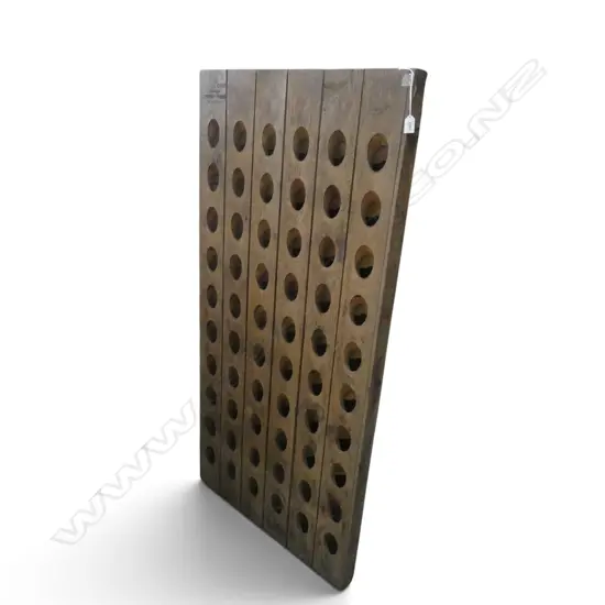 ST LEBAN EPERNAY FRANCE RIDDLING WINE RACK 720x80x1500mm