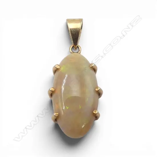 9ct OPAL PENDANT 1.17gms