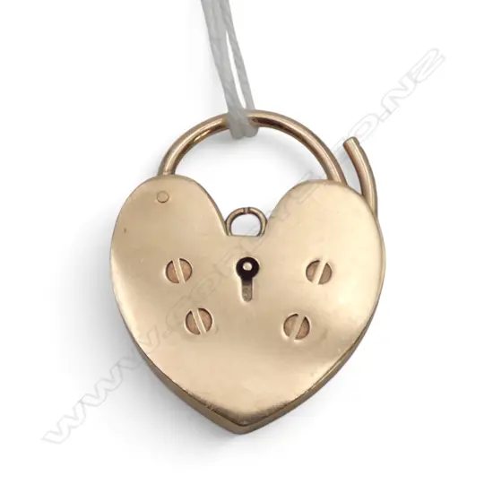 9ct LOCKET HEART LOCKET 8.18gms