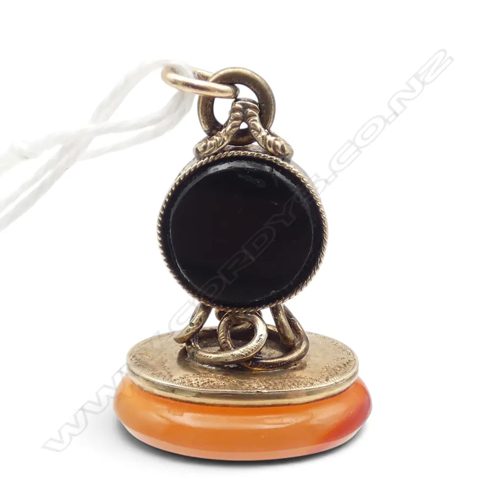 12ct FOB PENDANT L.30mm 7.6gms Image 1++