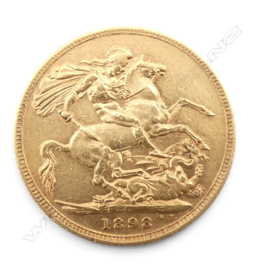 1898 FULL SOVEREIGN Sydney mint  Image 1++