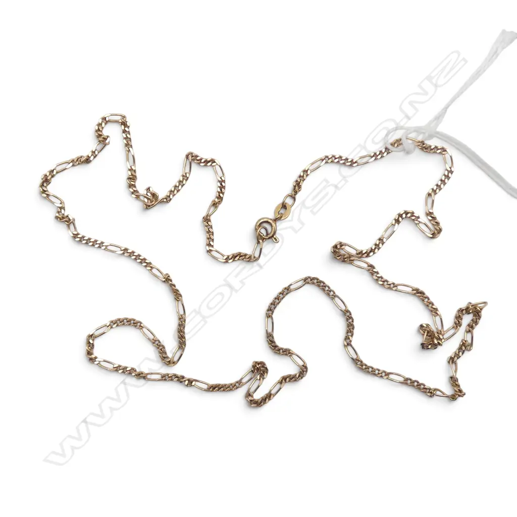 9CT GOLD CHAIN625MM LONG 6GMS Image 1++