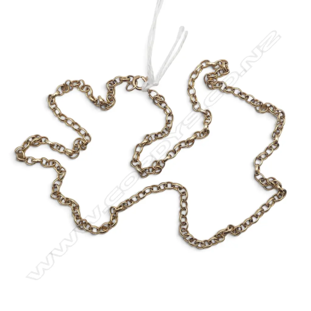 9CT GOLD BELCHER CHAIN 12GMS L580MM Image 1++