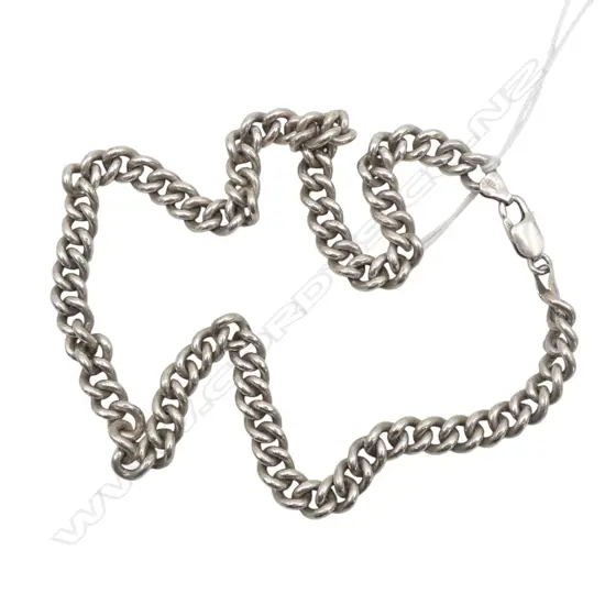 ITALIAN S/SILVER CHAIN NECKLACE 73.7GMS