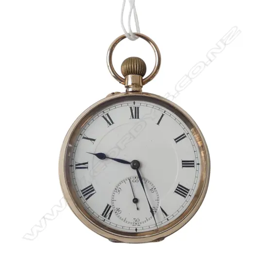 9CT GOLD HALF HUNTER POCKET WATCH LONDON 1912 75.6GMS TOTAL WIEGHT 