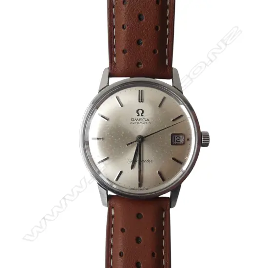 # Omega mid 1960's vintage gent's stainless automatic Seamaster wristwatch in box. Running.