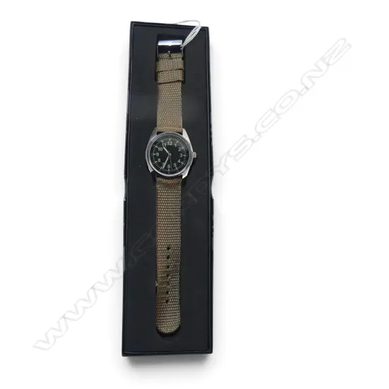 MILITARY ISSUE STYLE WRISTWATCH, NEW