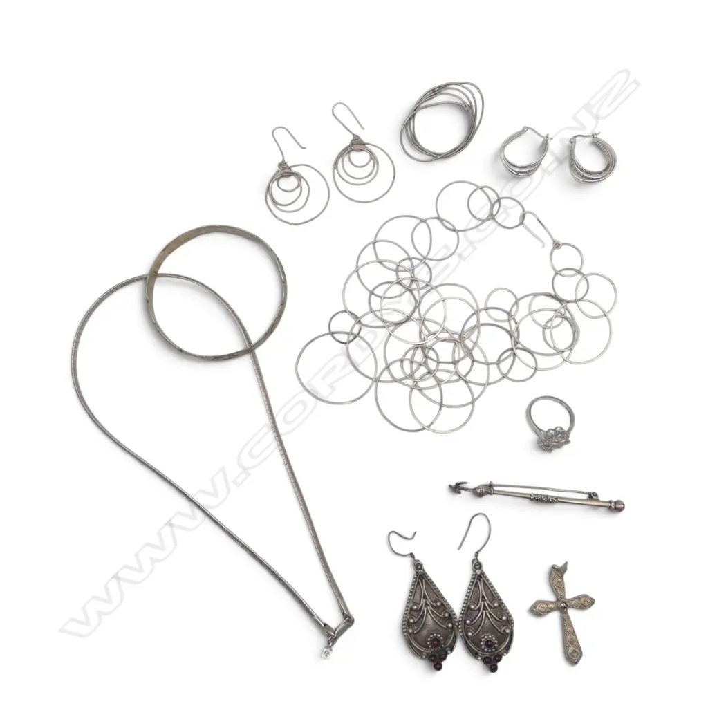 ASST. SILVER JEWELLERY, 60gm Image 1++
