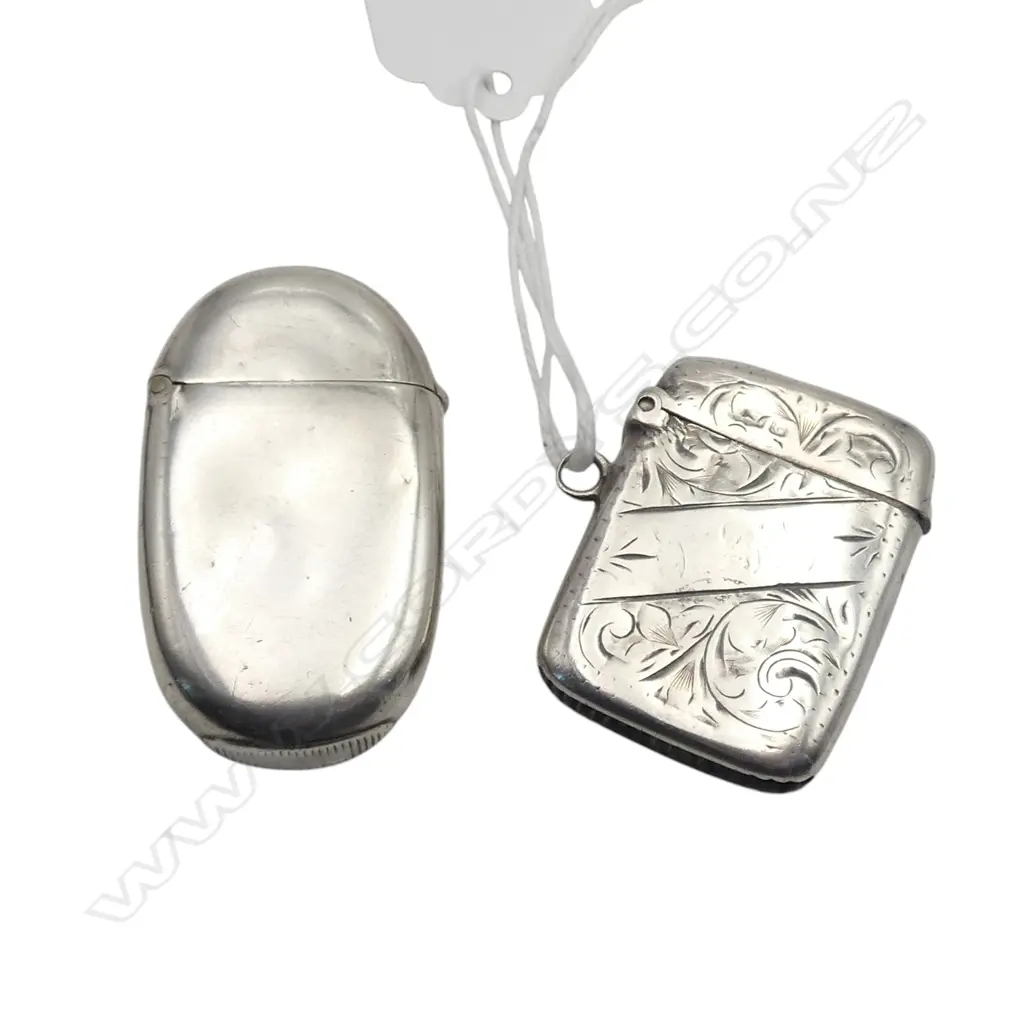 2 STG SILVER VESTA CASES Image 1++